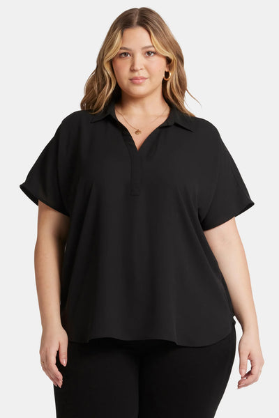 NYDJ Short Sleeve Becky Blouse