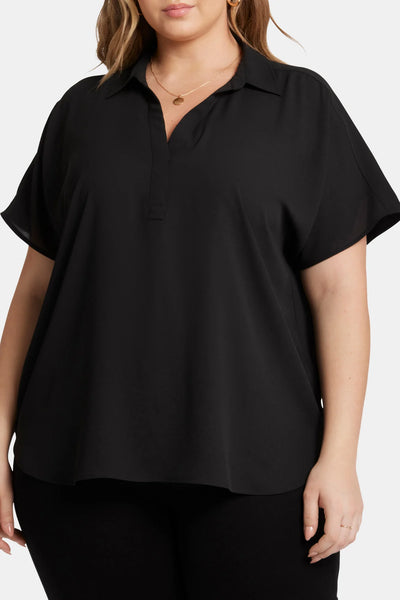 NYDJ Short Sleeve Becky Blouse