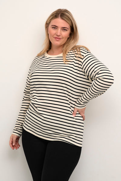 Kaffe Curve Winni Long sleeve T-Shirt