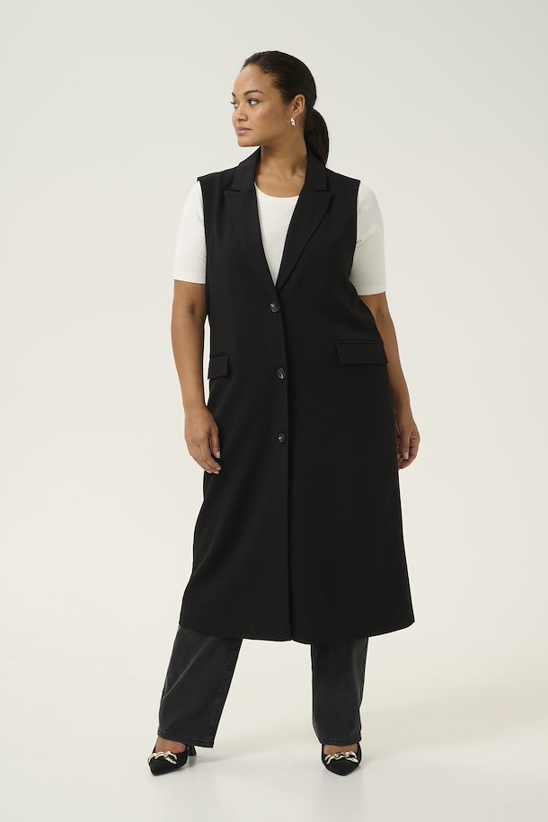 Kaffe Merla Long Waistcoat