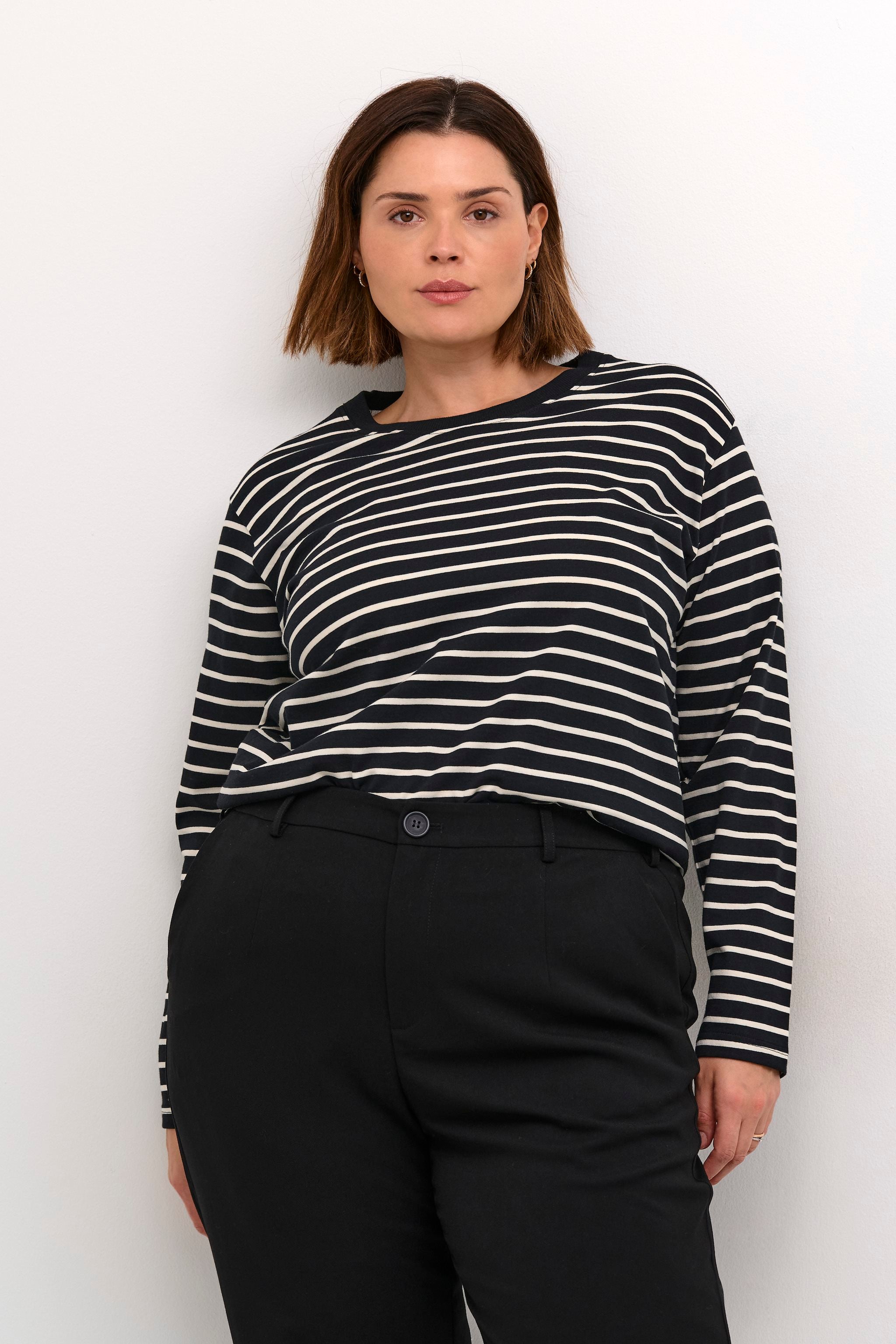 Kaffe Curve Winni Long Sleeve T-Shirt