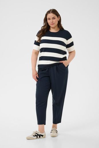 Kaffe Curve Lizzy Striped Pullover