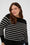 Kaffe Curve Lizzy Striped Boatneck