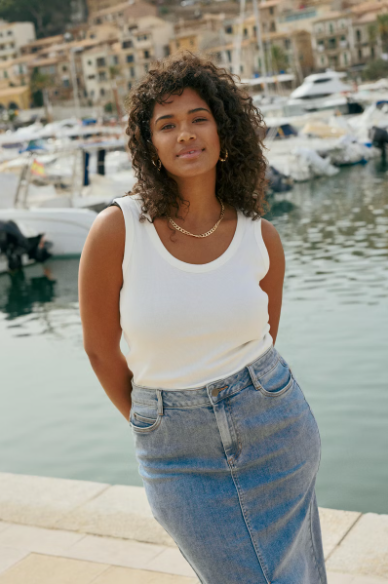 Kaffe Curve Carina Tank Top