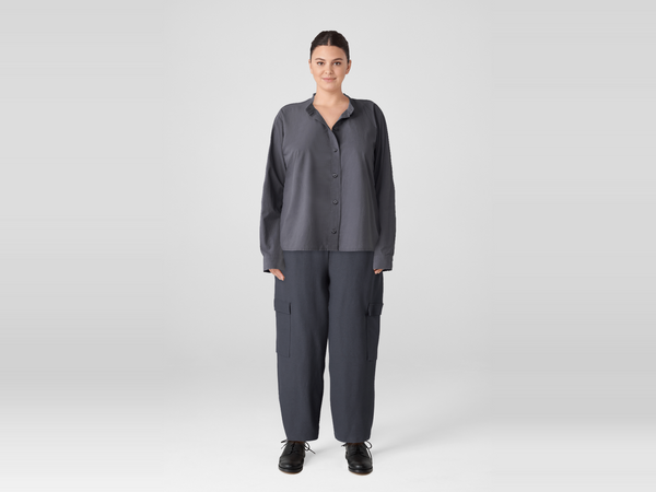 Eileen Fisher Ankle Lantern Cargo Pant