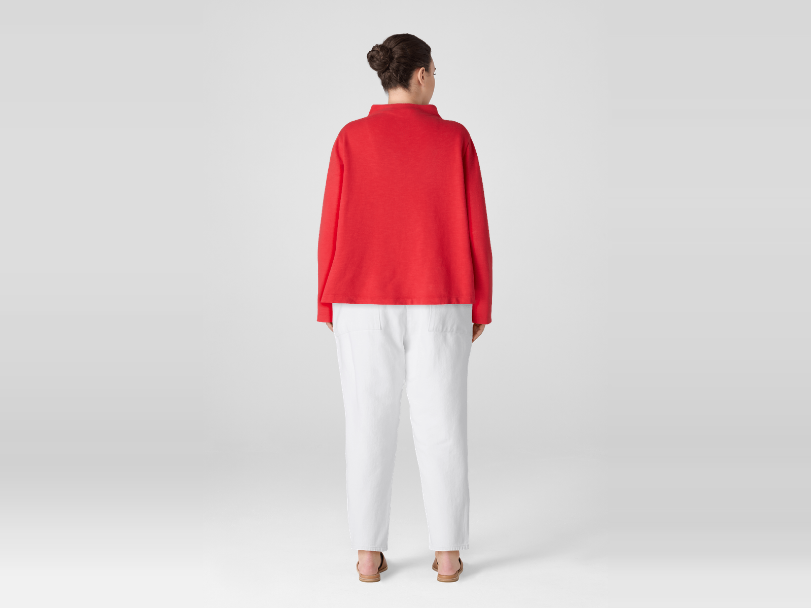 Eileen Fisher Funnel Neck Top