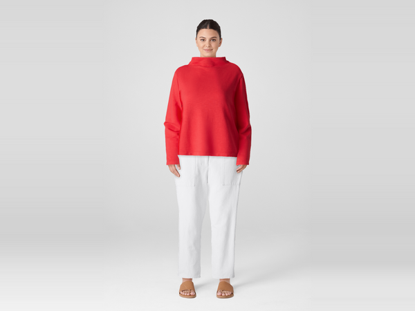 Eileen Fisher Funnel Neck Top