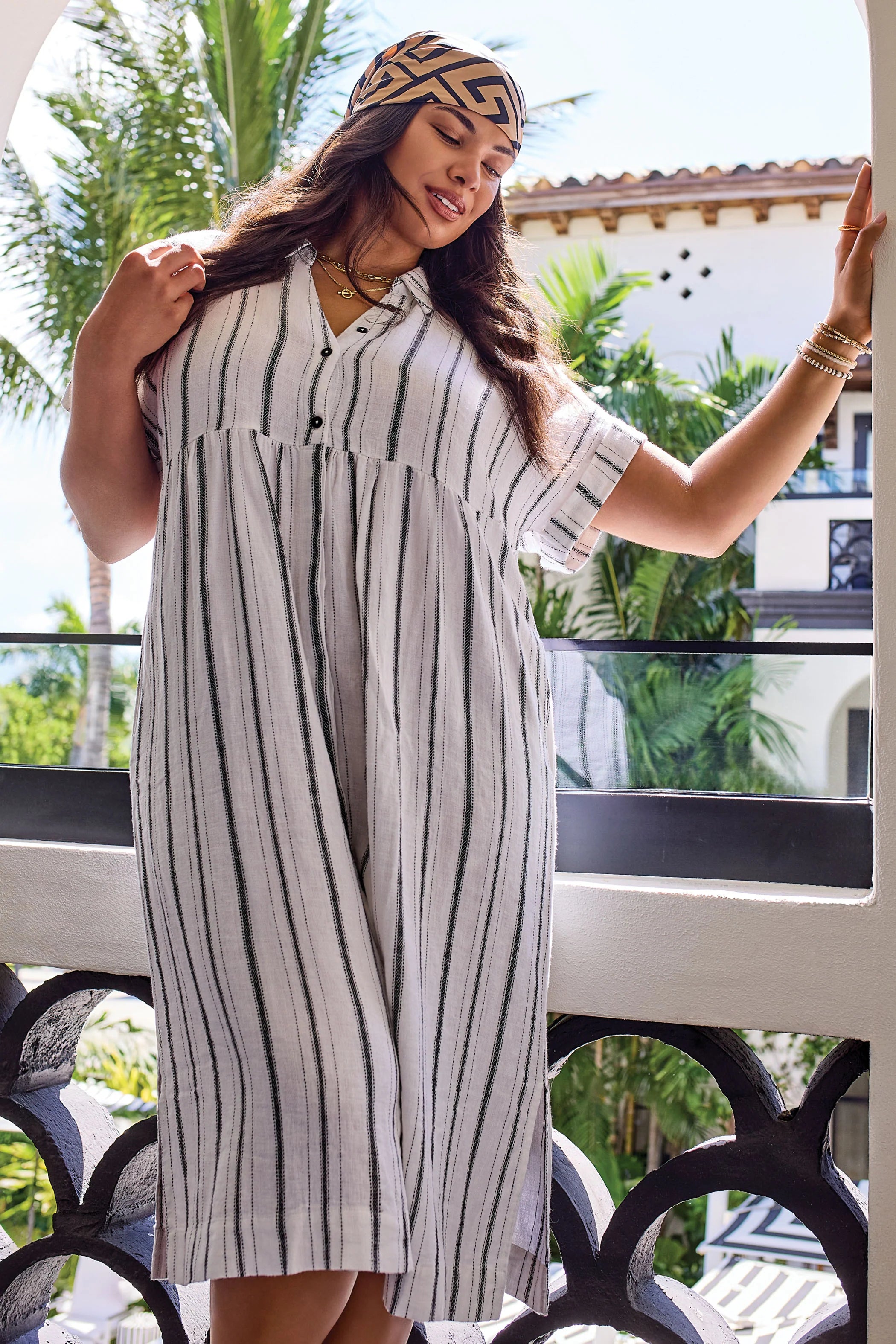 Tribal Shirt Dress