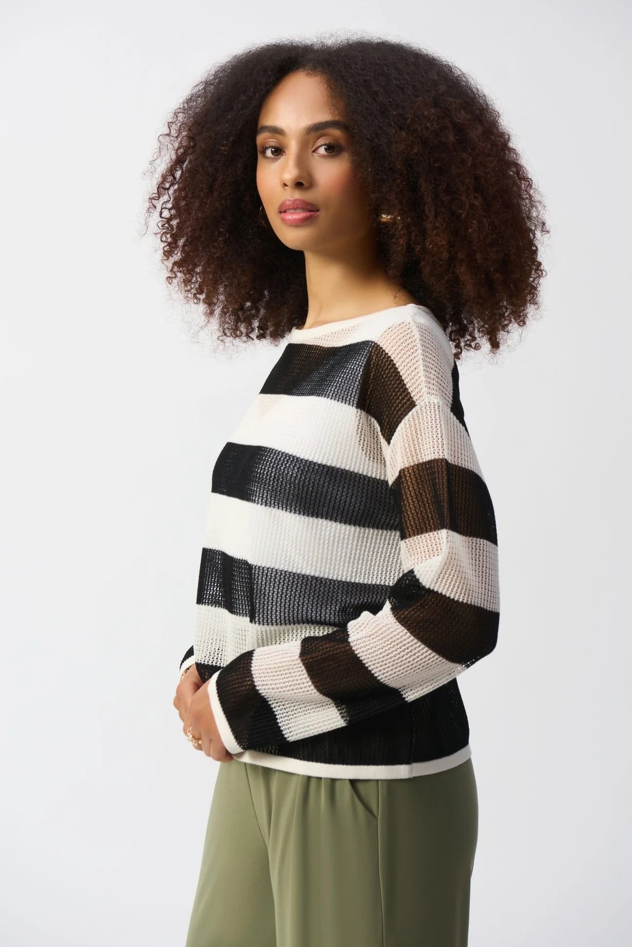 Joseph Ribkoff Stripe Sweater