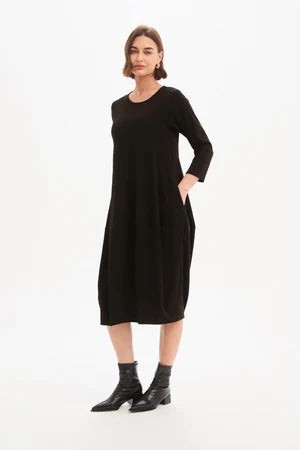 Tirelli Diagonal Seam Dress