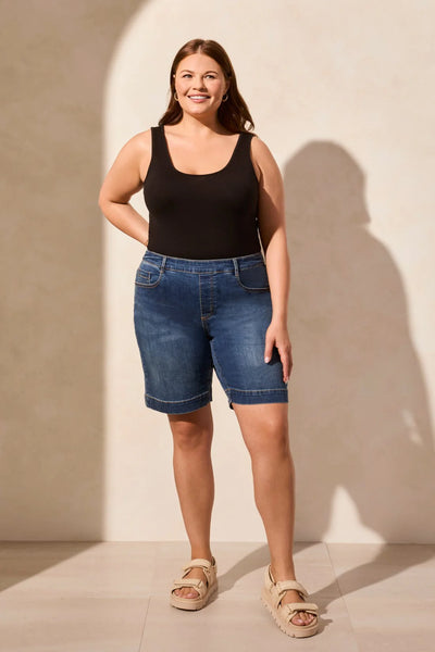 Tribal Audrey Pull-On Short