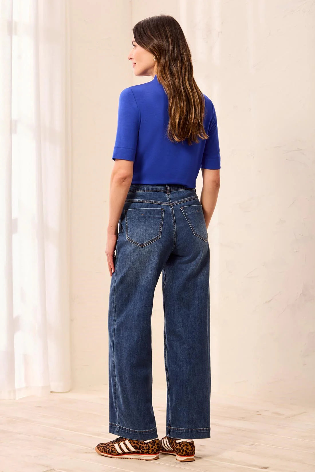 Tribal Audrey Button Fly Denim Jeans