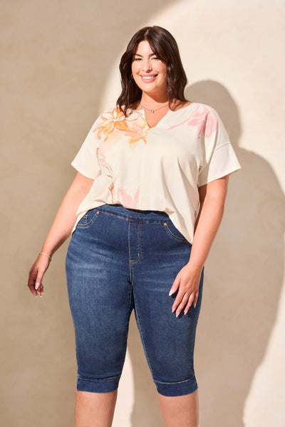 Tribal Audrey Pull-On Capris