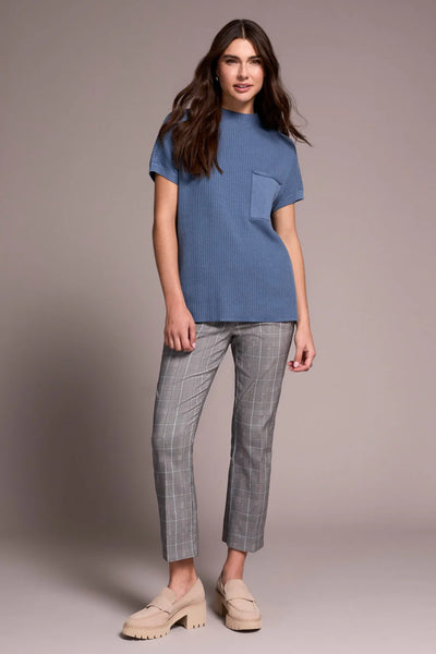 Tribal Short Sleeve Dolman Sweater