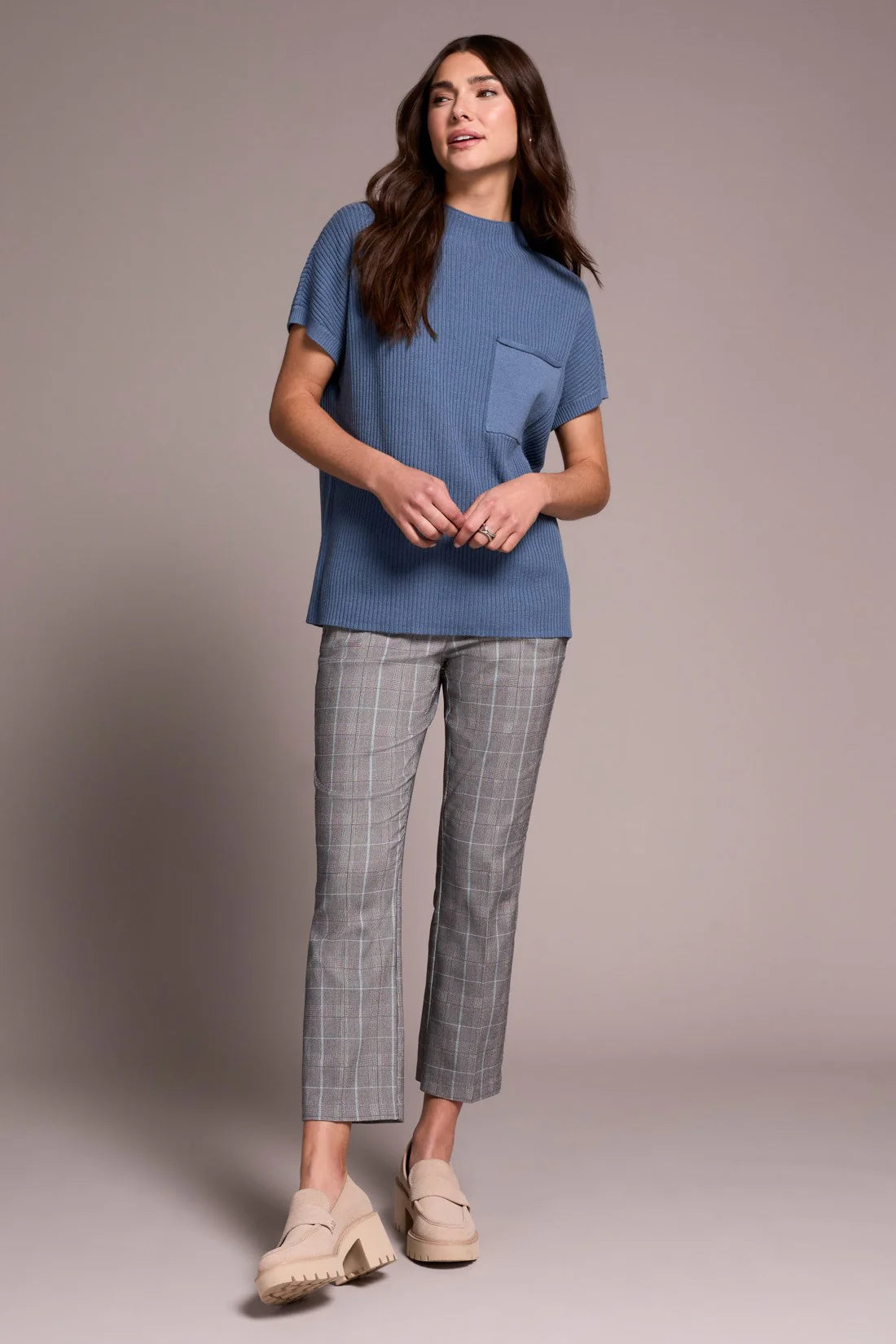 Tribal Short Sleeve Dolman Sweater