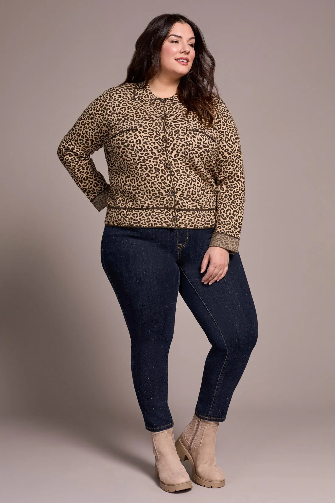 Tribal Long Sleeve Sweater Cardigan