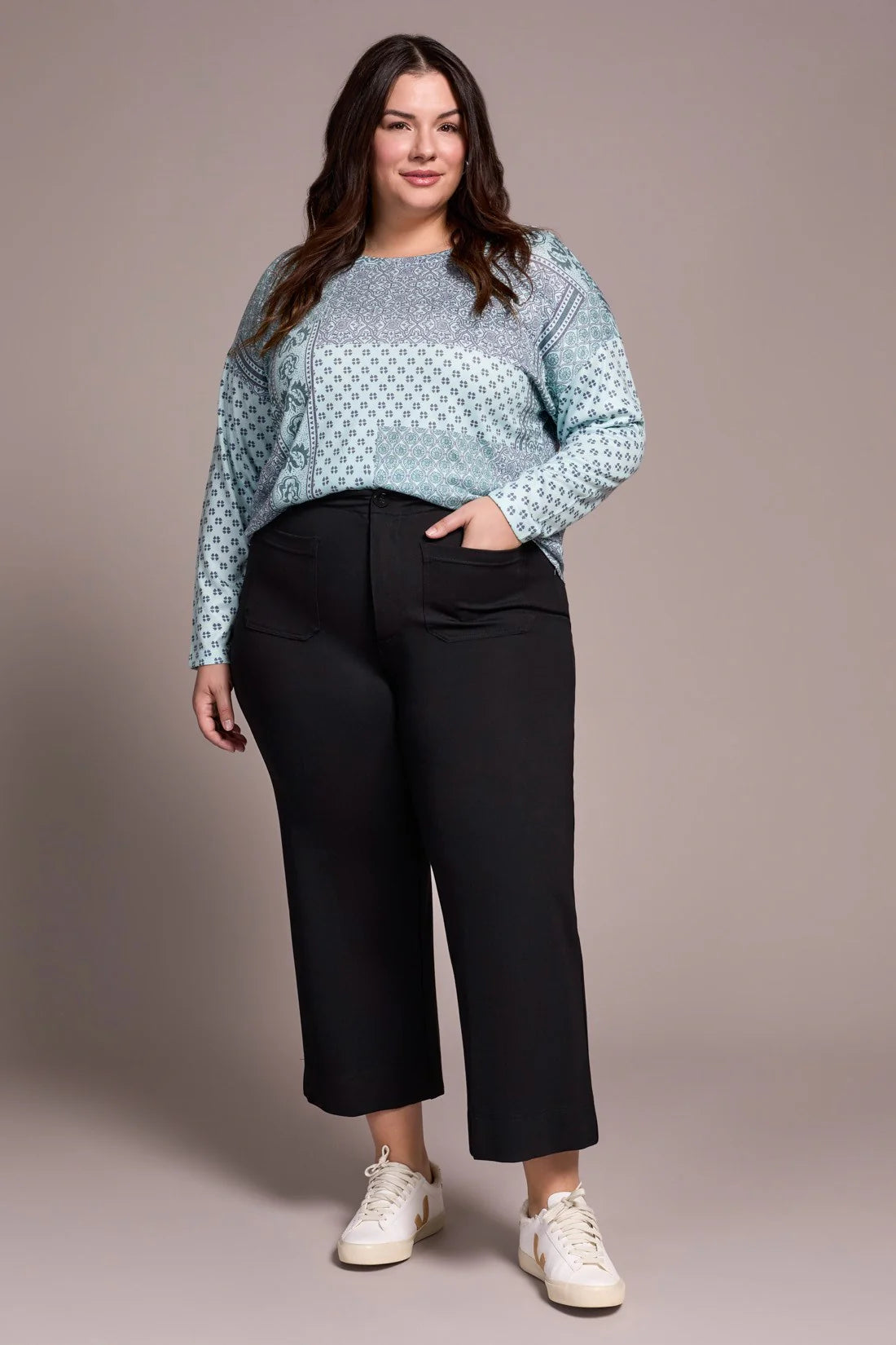 Tribal Wide Ankle Pant