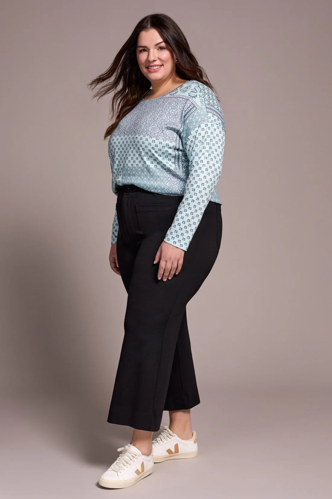 Tribal Wide Ankle Pant