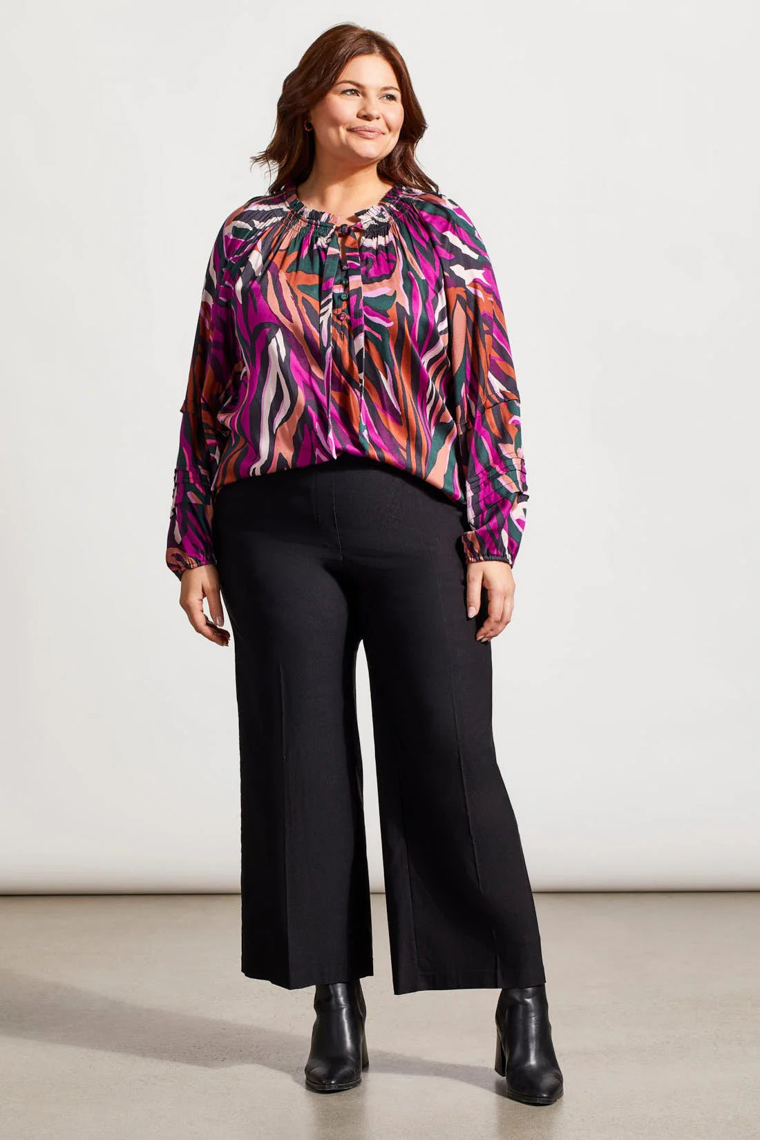 Tribal Flatten It Wide Leg Pant