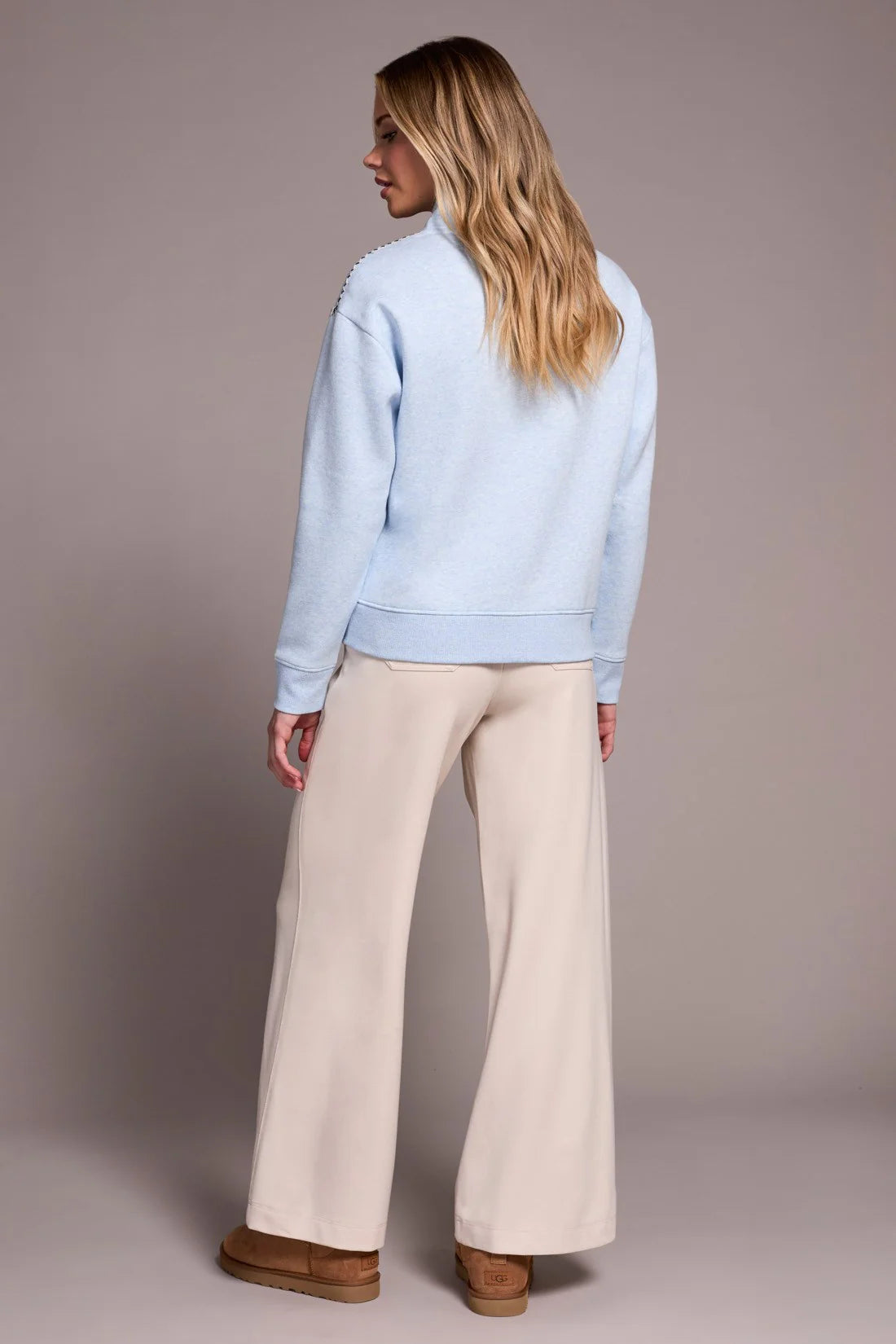 Tribal Funnel Neck Pull Over Top