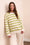 Tribal Striped Crewneck