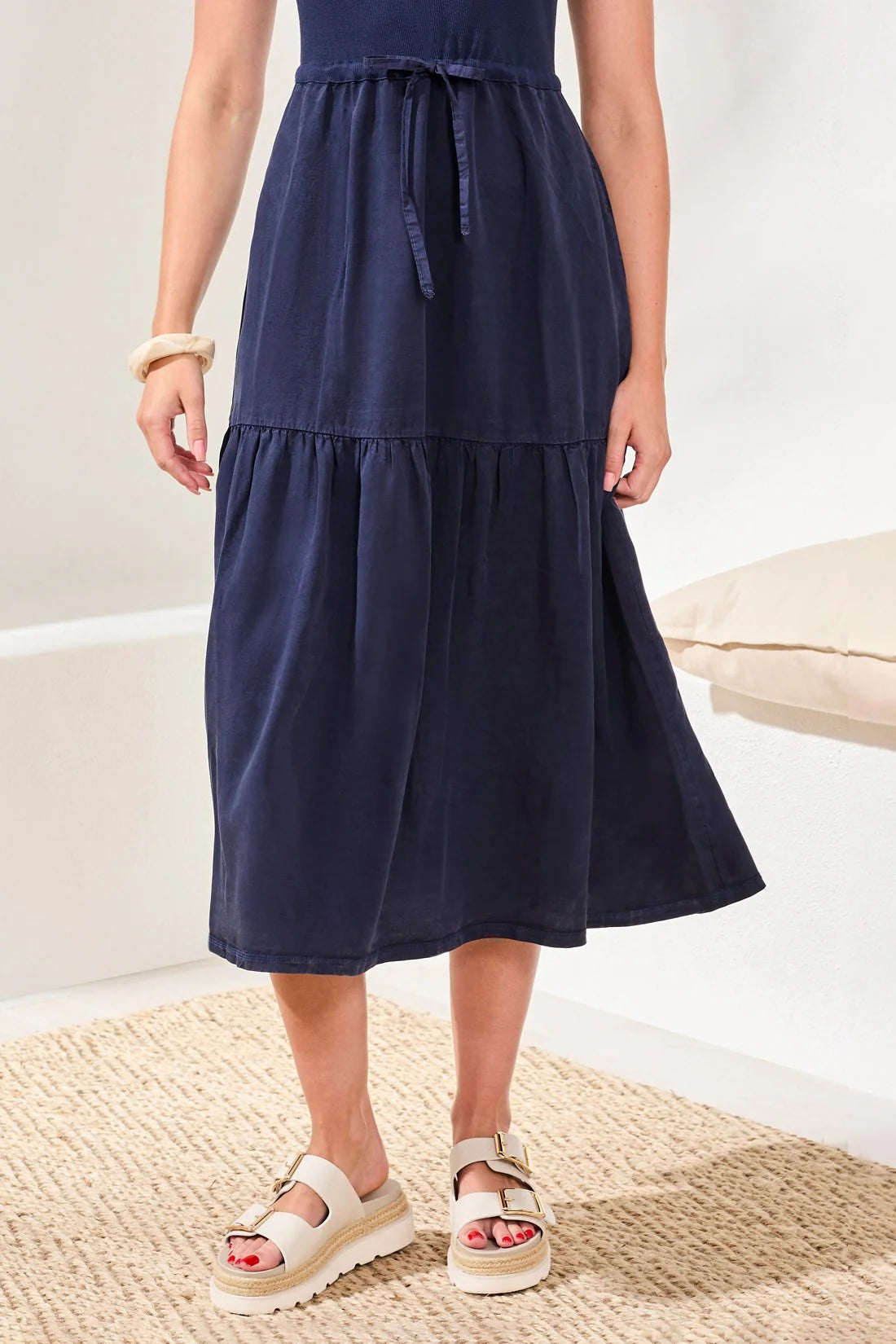 Tribal Mix Media Dress