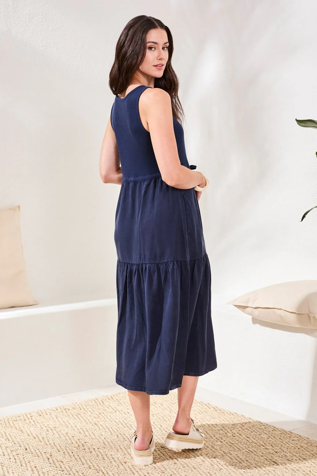 Tribal Mix Media Dress