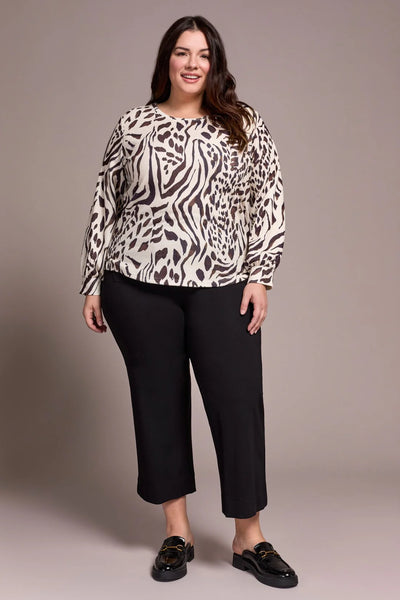 Tribal Long Sleeve Crew Top