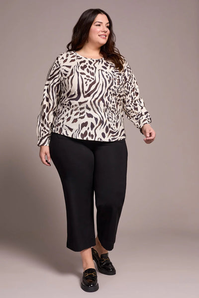 Tribal Long Sleeve Crew Top