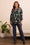 Tribal 3/4 Sleeve Crew Sweater