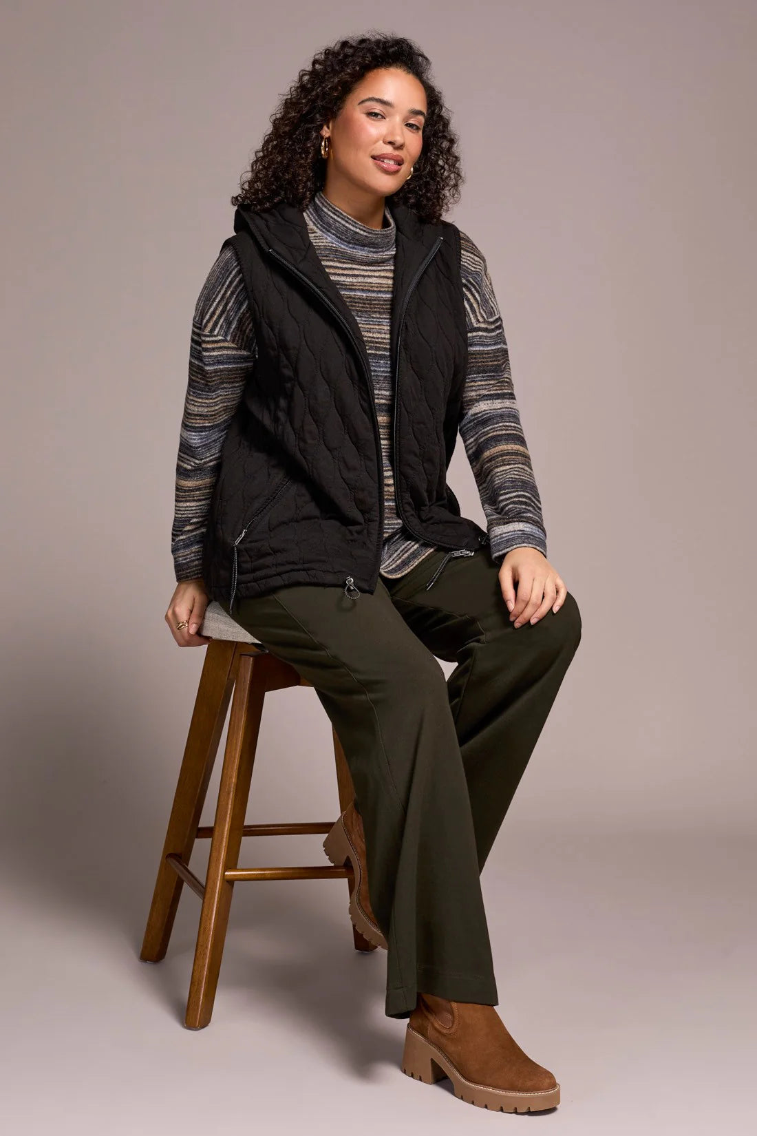 Tribal Hooded Vest