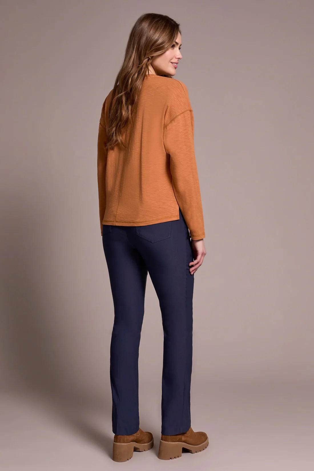 Tribal V-Neck Slub Tee