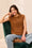 Tribal Split Neck Sweater
