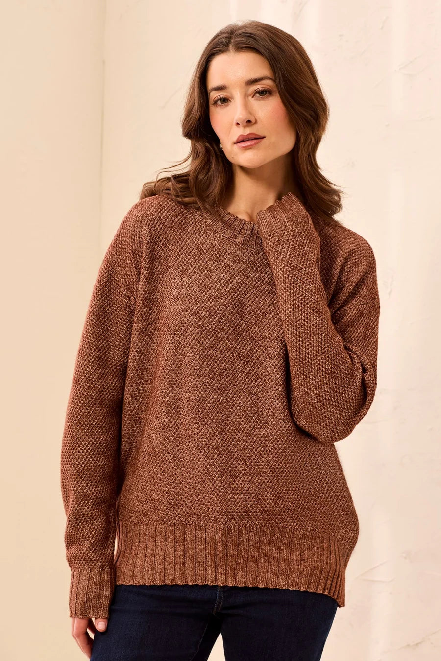 Tribal Crew Neck Sweater