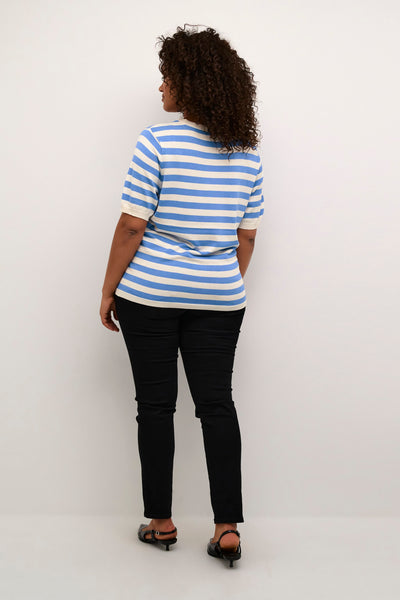 Kaffe Curve Malia Wide Stripe Knit