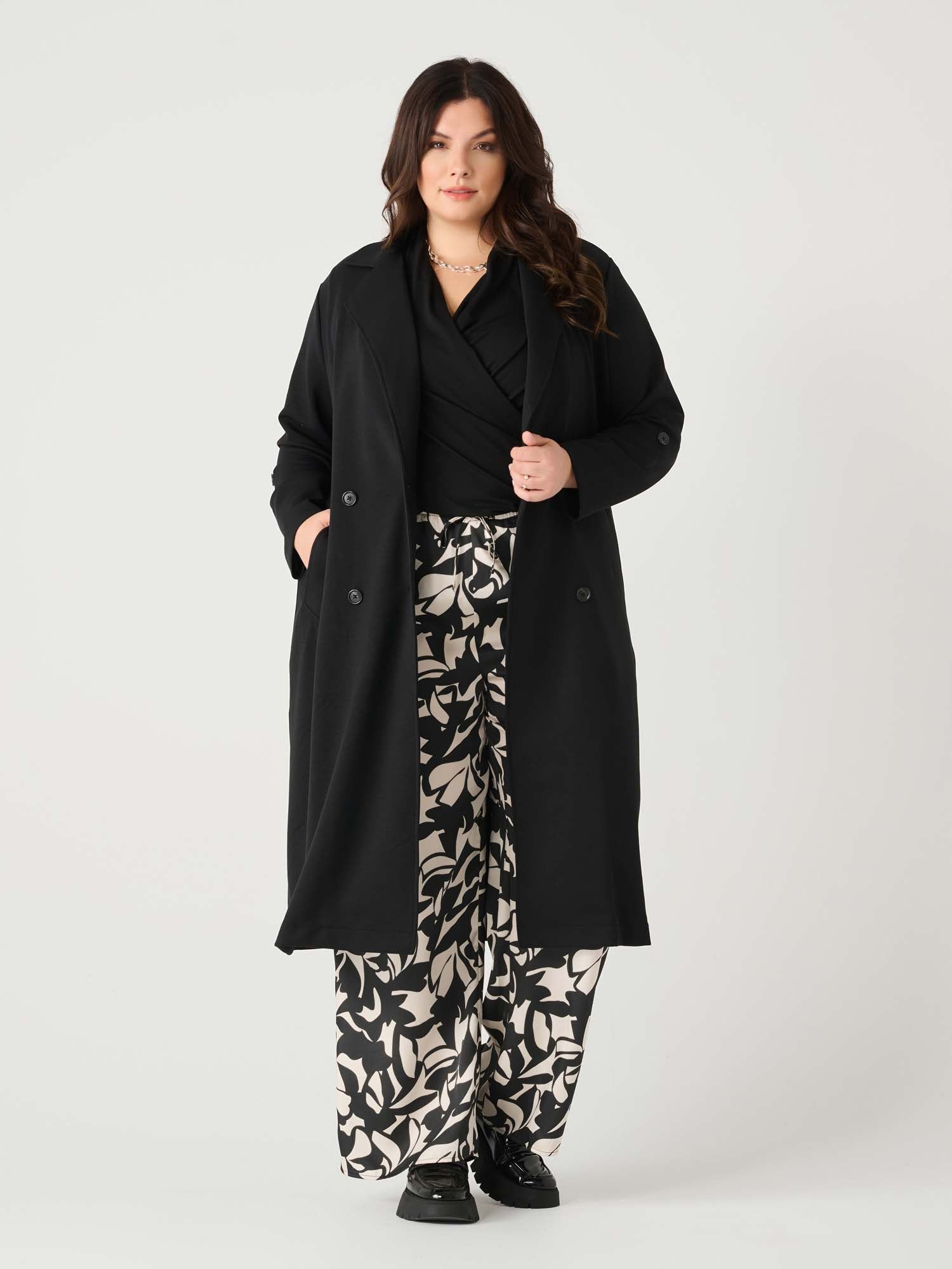 Dex Knit Trench