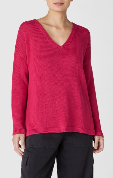 Eileen Fisher V-Neck Pullover