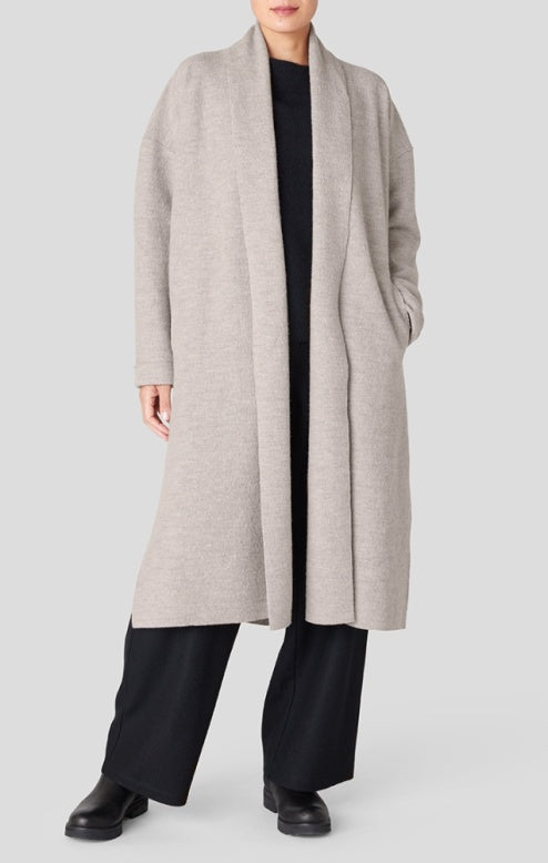 Eileen Fisher High Collar Coat