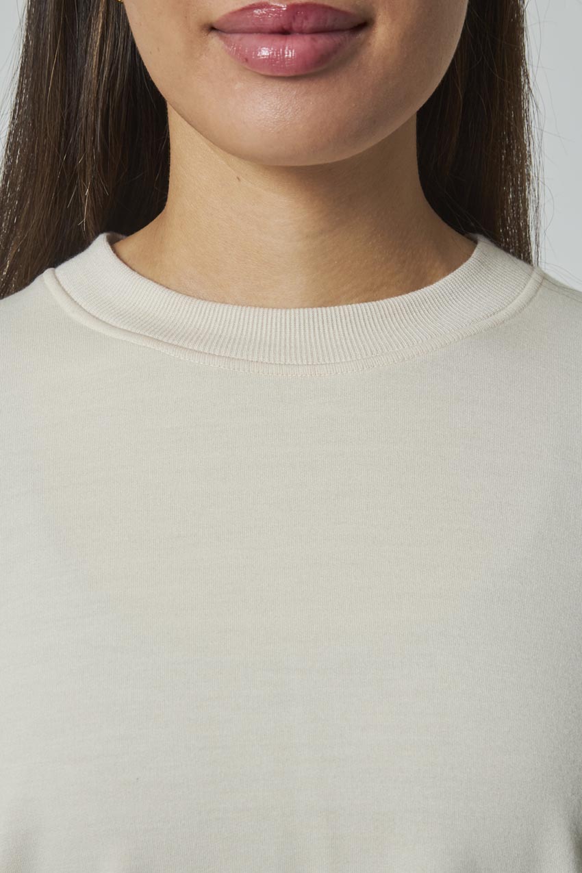 MPG Serene Brushed Side Split Relaxed Pullover