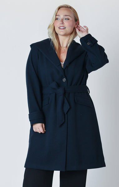 Dex Hooded Trench Coat