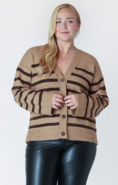 Dex Long Sleeve Button Cardi