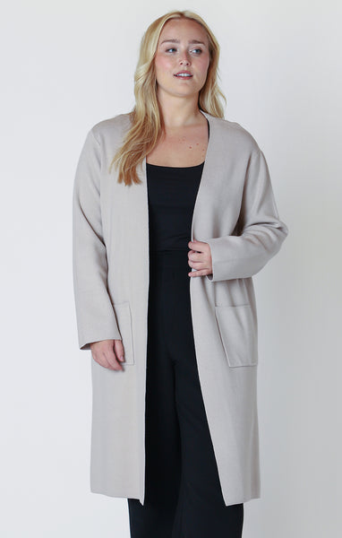 Dex Long Sleeve Longline Cardigan