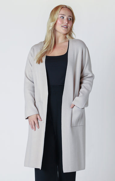 Dex Long Sleeve Longline Cardigan