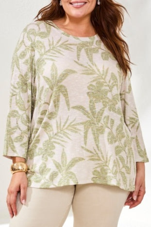 Tribal 3/4 Sleeve Top