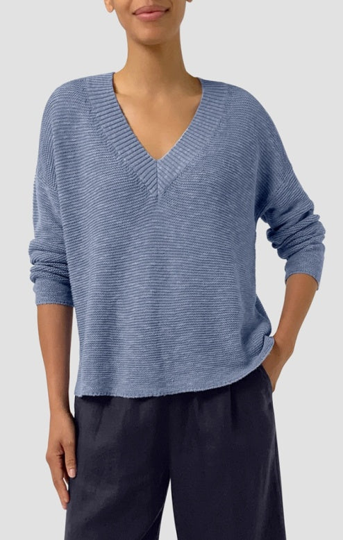 (Pre-Order) Eileen Fisher V-Neck Sweater