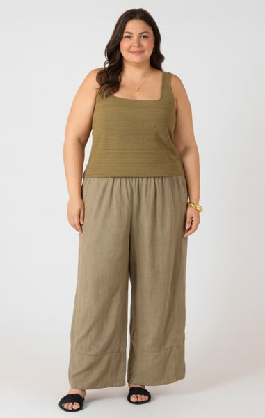 Dex Wide Leg Linen Pant