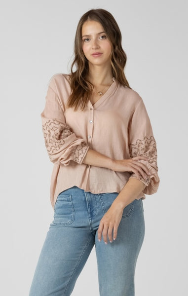 Dex Embroidered Blouse