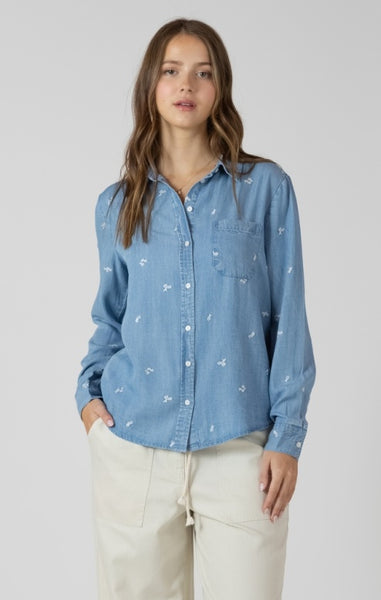 Dex Embroidered Button Shirt