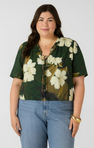 Dex Ruffle Trim Blouse