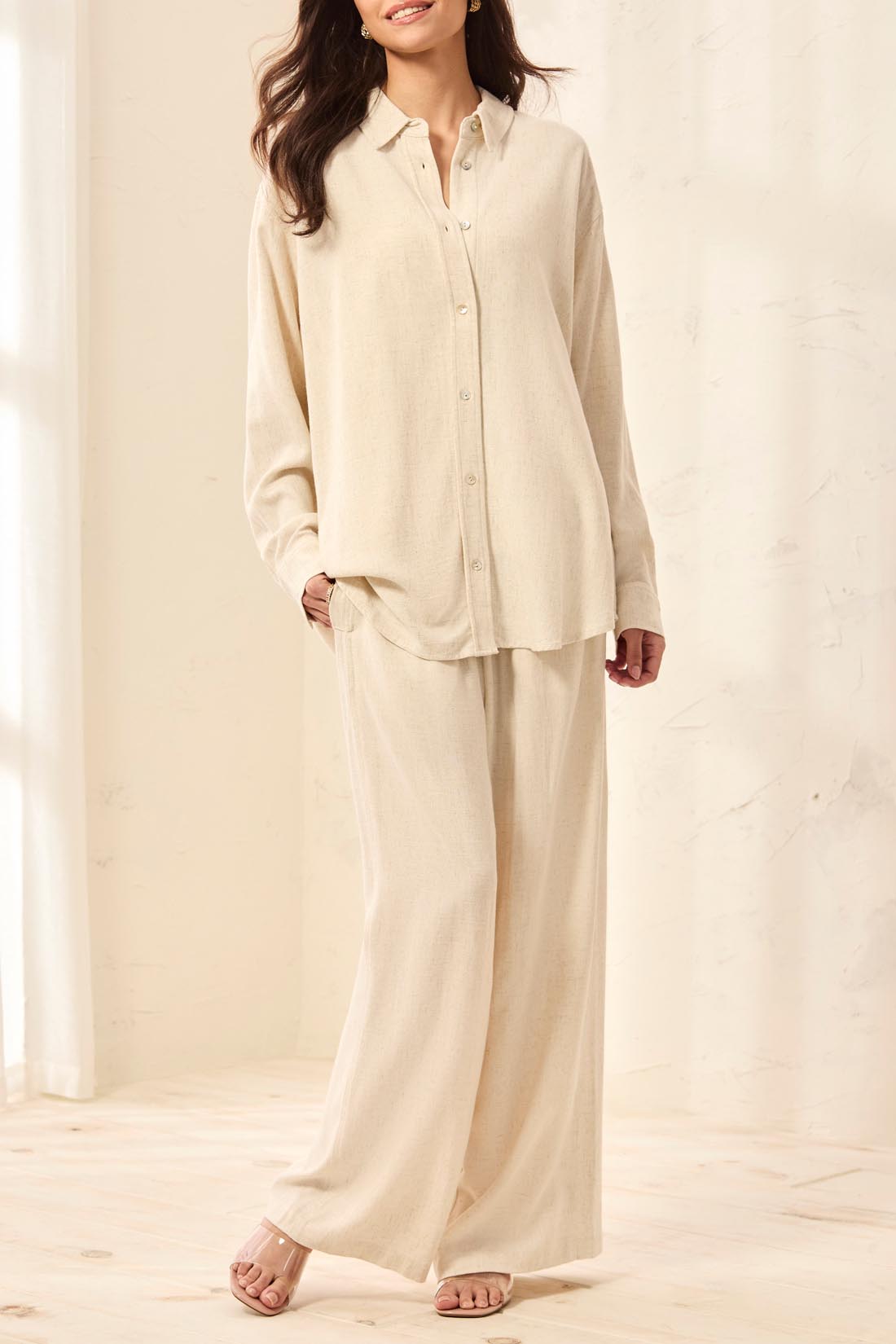 Tribal Long Sleeve Button front Shirt